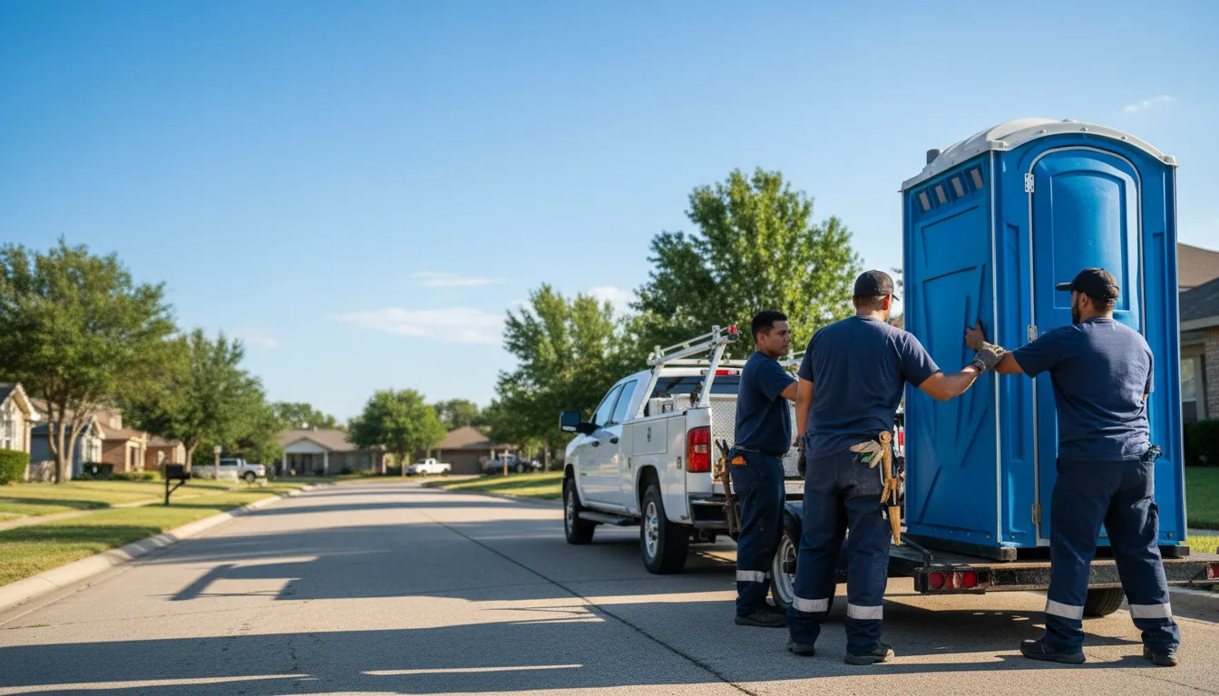 Portable Toilet Rental in Conesville, IA near me
